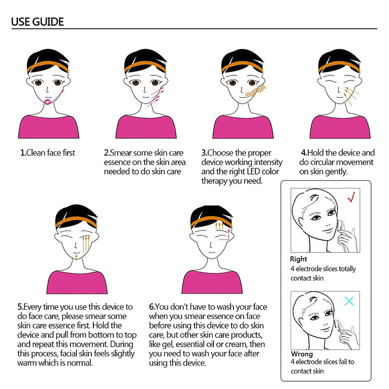 LumiLife Beauty™️ 5 In 1 Facial RF Color Skin Rejuvenation