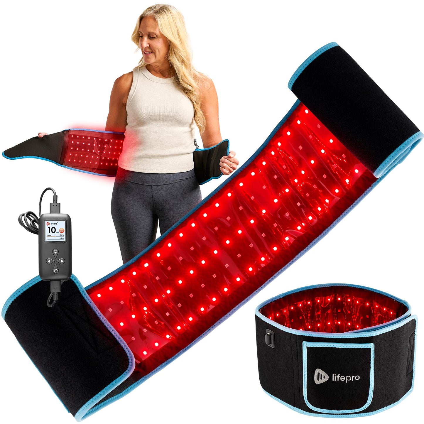 "RedSculpt™ Extreme Red Light Waist Trainer"