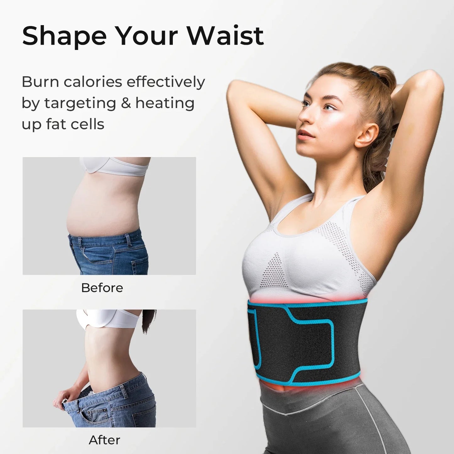 "RedSculpt™ Extreme Red Light Waist Trainer"